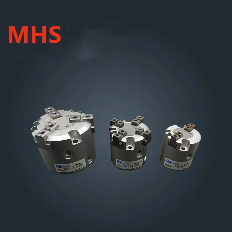 Single-acting three-claw cylinder Chuck cylinder MHS3-16s-20c-25s-32c-x84-50s-63c