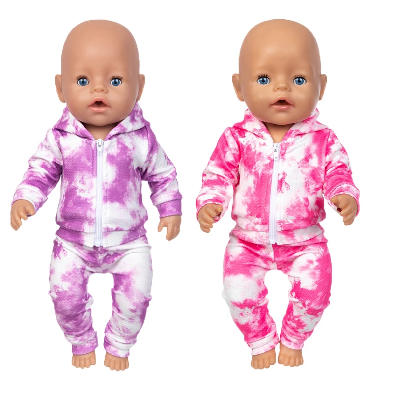 Leisure Hat Suit Doll Clothes Born Baby Fit 17 inch For 43cm Baby New Born Doll Clothes Doll Accessories