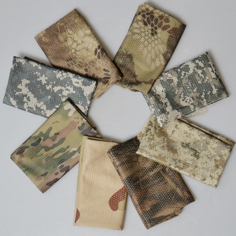 Pasamontañas táctico camuflaje multiposición outdoor mesh - imagen 2