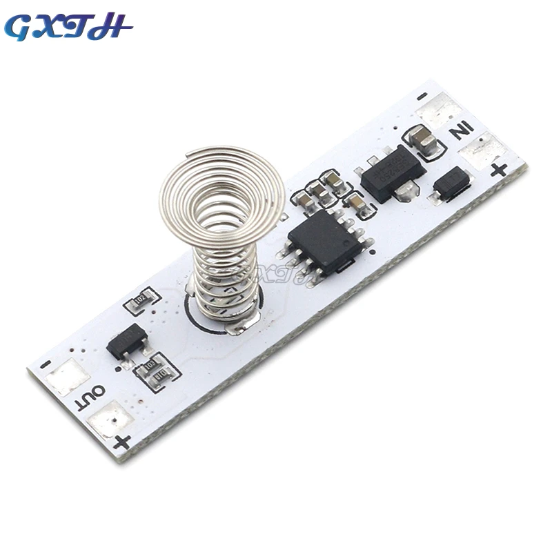 5-24V modulo interruttore a induzione manuale a onda spazzata a mano sensore di spazzata a mano armadio per casa intelligente armadio LED luce di controllo dimmerabile