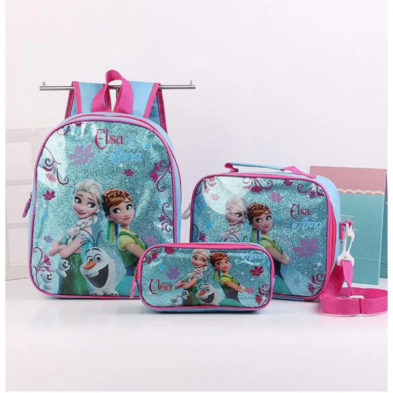 Mochila escolar de Frozen para niños, morral Infantil de dibujos animados, bonito, para guardería, Elsa, novedad