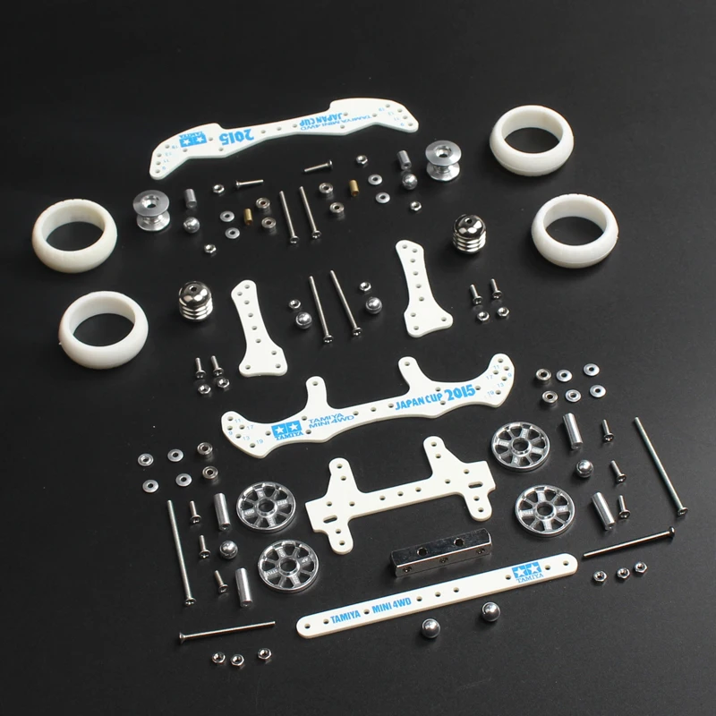 Yang Kai 4WD DIY Modification Set FM MA/AR Chassis Tire Guide Wheel Hub Faucet Phoenix Tail for Tamiya Mini Car Model