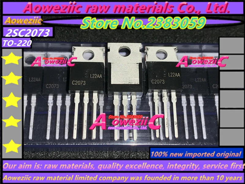 Aoweziic 2022+ 100% new imported original  KSA940 KSC2073  2SA940 2SC2073 A940 C2073  TO-220  Audio power Amplifier Transistor