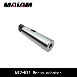 Adaptateur Morse Cone MT2 Manchon pour MT1 Adaptateur cône Morse SAP Manchon de forage MT2-MT1 Morse Conique Manchon de perçage porte-outil 1 pièce