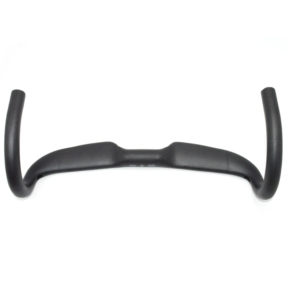 Full Carbon Fiber Road Bicyele Handlebar Bike Bend Handlears Carbon Cycling parts Diameter 31.8mm Matte Internal Routing