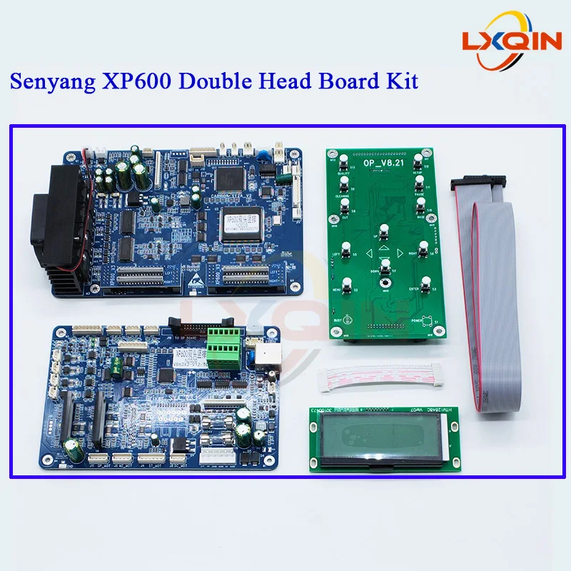 Imagem -01 - Lxqin Senyang Board Kit para Xp600 Dx5 Dx7 4720 I3200 Kit Duplo Head Board Transporte Placas Principais Sunyang Upgrade