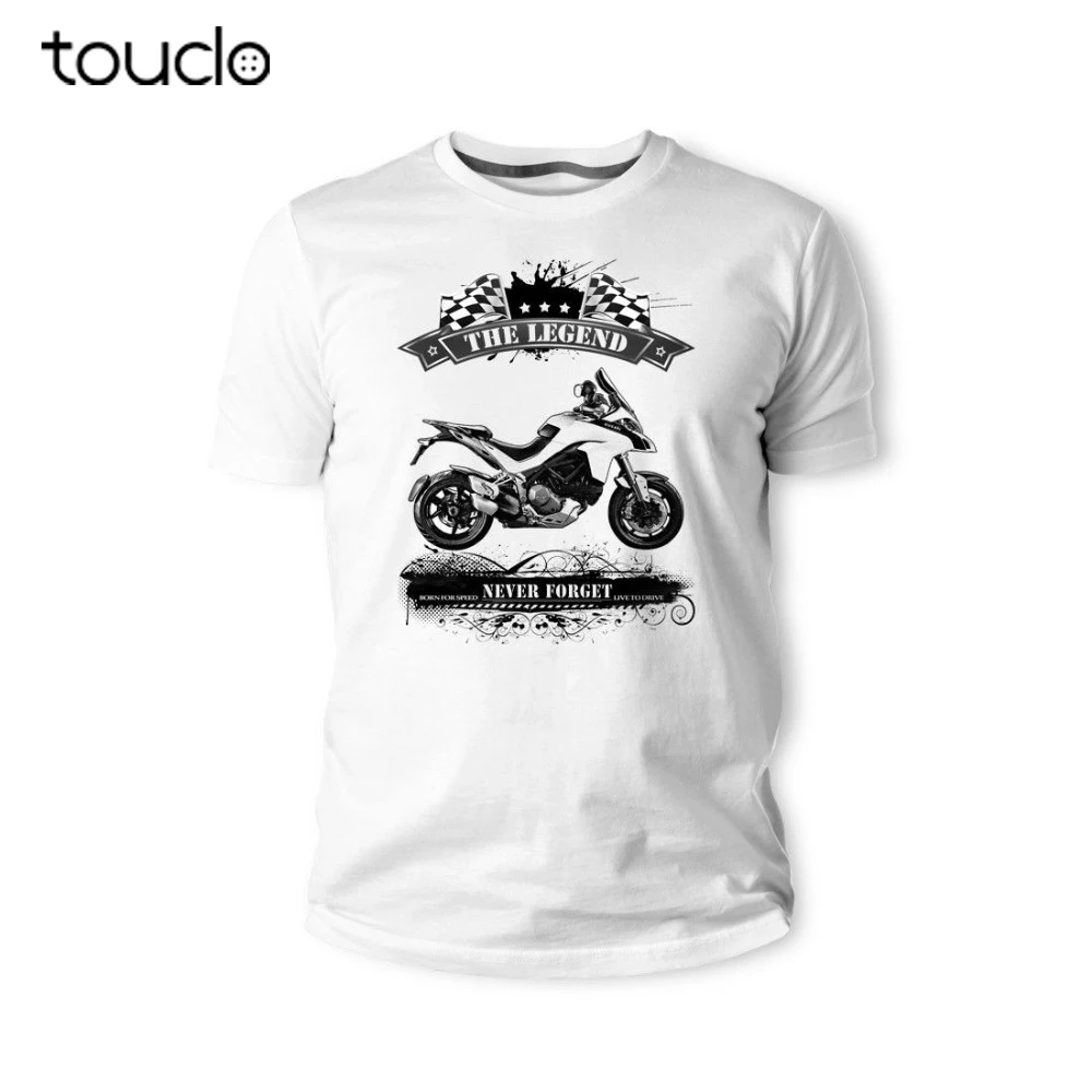 Italy Classic Motorcycle Motorrad Monster 1100 Multistrada 1100 S Youngtimer Oldtimer Herren 2019 New Brand Tops Casual T-Shirt