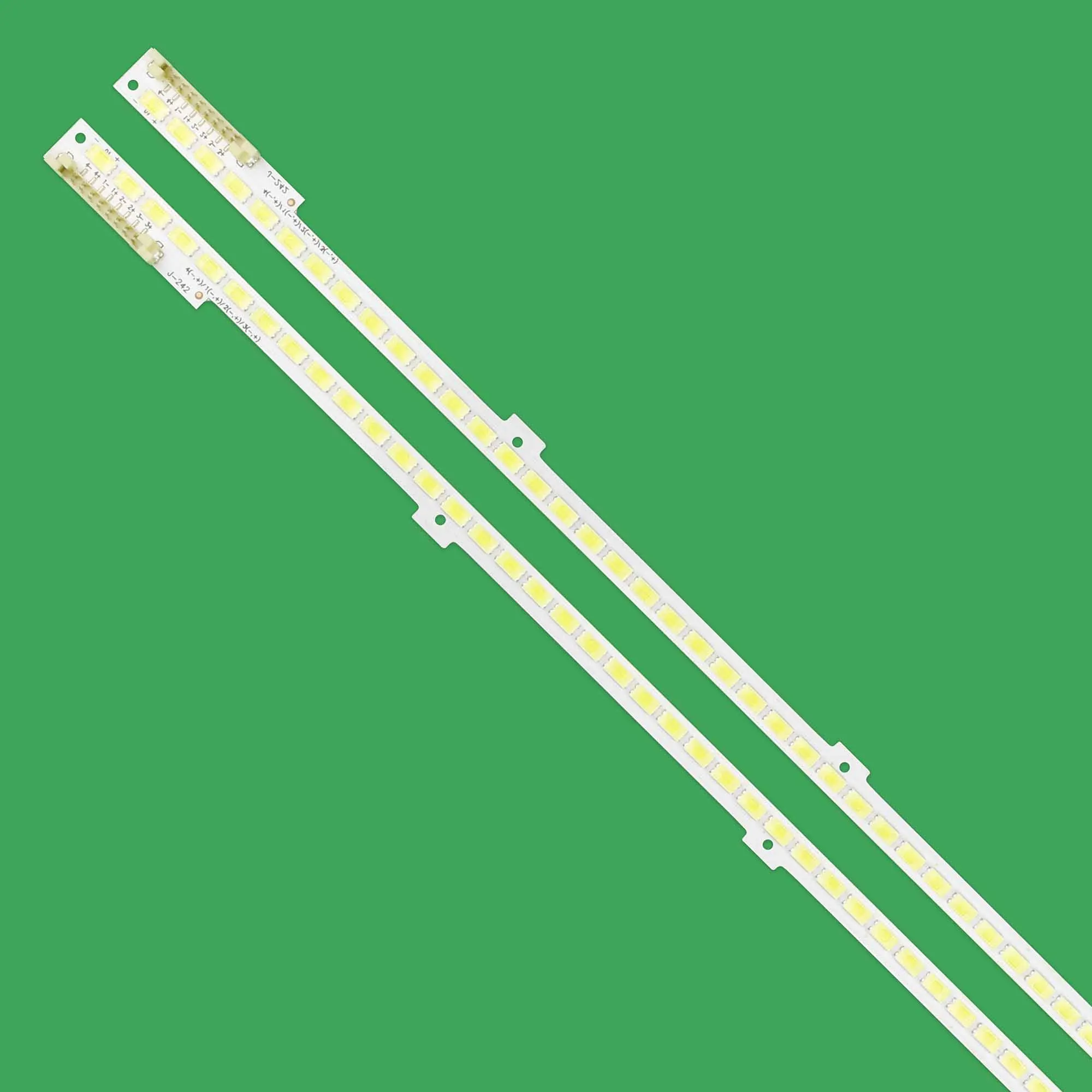 جديد 2 قطعة/السماح 100LED 68 سنتيمتر LED قطاع ل UA55D6600WJ UA55D6600 UN55D6000SF LTJ550HW01-V LTJ550HW01 LTJ550HW03-H BN64-01664A