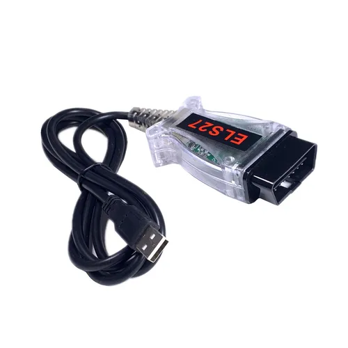 Imagen 2 del producto Lector de código OBD2, Calidad A ++, V2.3.8, ELS27, FORScan, funciona, PCB verde, Chip FTDI + PIC24HJ128GP, la mejor calidad