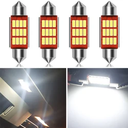 4X Festoon 31mm LED Bulb Car Interior Dome Reading Light Canbus For Mitsubishi Asx Lancer 10 Outlander 3 l200 Pajero Sport Galan