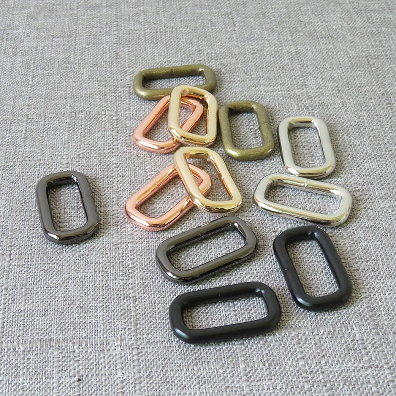 

100pcs 25mm wholesale metal belt buckle rectangular buckle for bag handbag strap clasp dog martingale collar dog leash accessory