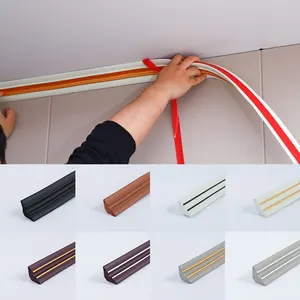1m Schaumdecke Decke Gesangslinie Kleber 3D Tira Selbstadress Taille Baseboard Border Canto Dekorationslinie Stranding 10 Hauptverkaufsrahmen Techos - №4