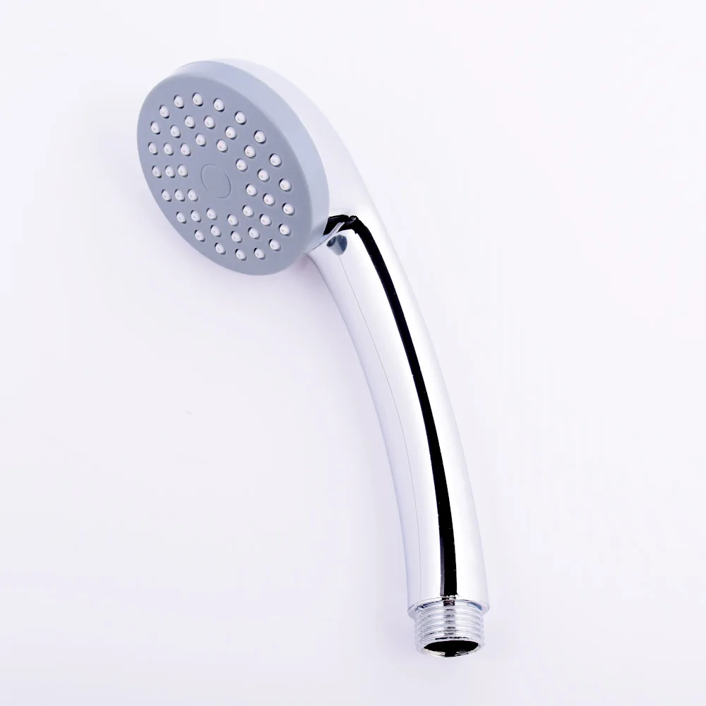 Economic Type Plastic Chrome Single Function High Pressure Water Saving Bathroom Hand Shower Head