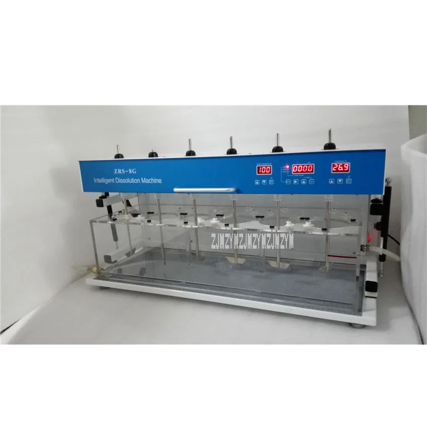 

ZRS-8G Intelligent Dissolution Detector Tablet Capsule Dissolution Tester Dissolution Testing Equipment AC220V 1350W 25-200rpm