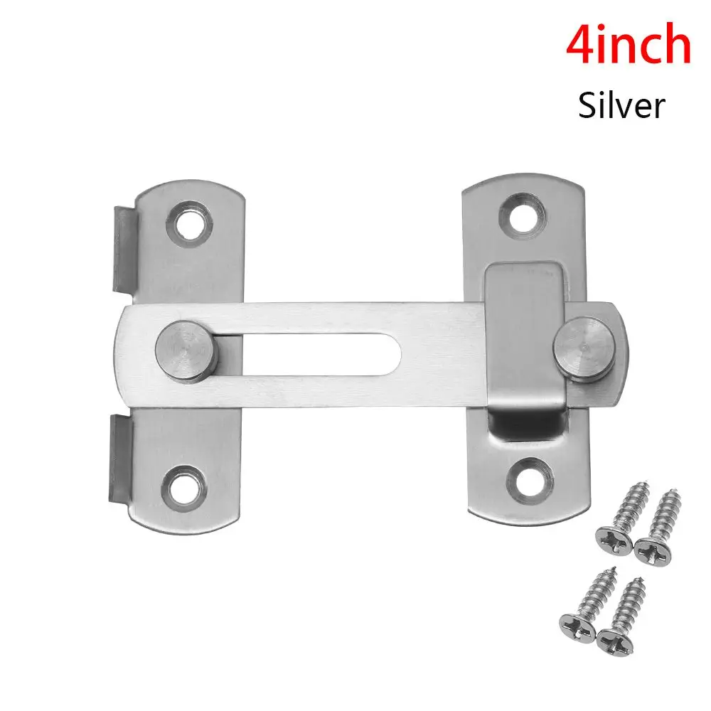 

Fittings Hardware Security Screws Padlock Clasp Stainless Steel Cabinet Catches Window Catch Lock Hasp Door Bolt