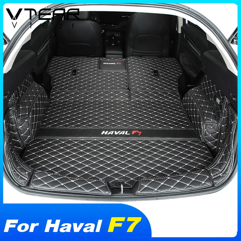 

Vtear Car Trunk Mat Custom Waterproof Boot Carpets Cargo Floor Rug Accessories Interior Decoration Parts For Haval F7 F7x 2023