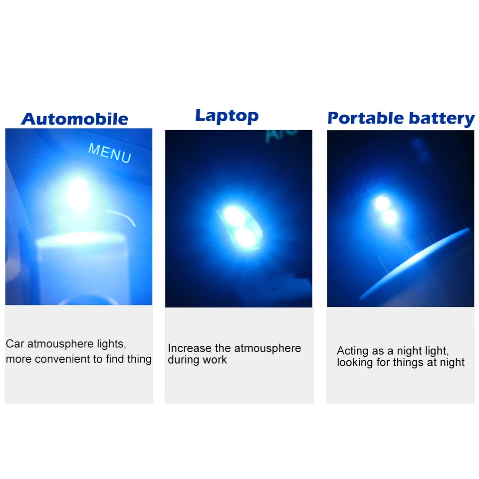 Mini USB LED Car Light Auto Interior Atmosphere Light Emergency Lighting Light PC Auto Colorful Decorative Lamp  Car Accessory, image 5