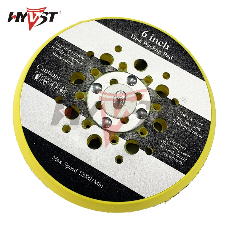 Hyvst Backing Pad with Shim and Brake Seal for Car Random Orbital Sander Machine Multi-function Variable Speed Corded Sander