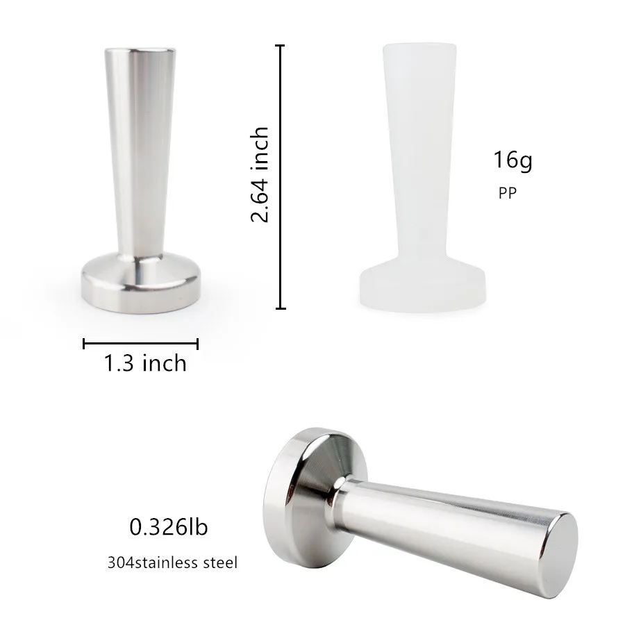 stainless steel capsule tamper and filling ring fit for Capsulone illy coffee machine pod capsule