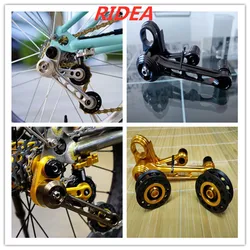 RIDEA chain tensioner 2 3 4 5 6 speed for brompton bike guide wheel