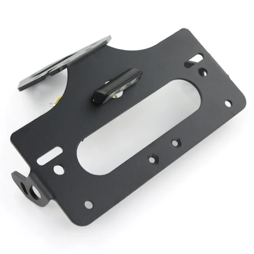 Imagen 2 del producto Ajuste para Triumph Street Triple RS/R/S 765 675 R/RX Daytona 675 Moto2 ™   Soporte para matrícula, kit eliminador de guardabarros limpio trasero