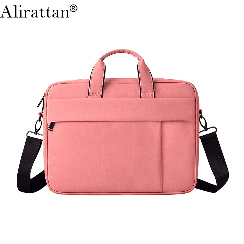 Alirattan New Trendy Canvas Laptop Tote Bags Large Capacity Fashion  Leisure Apple Business Macbook Pro Briefcase Travel Bag