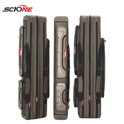 Multifunctional Outdoor 2/3 Layer Fishing Bag 80cm 90cm 120cm Waterproof Fishing Tackle Bag Thicken Fishing Rod Bags Men XA186G