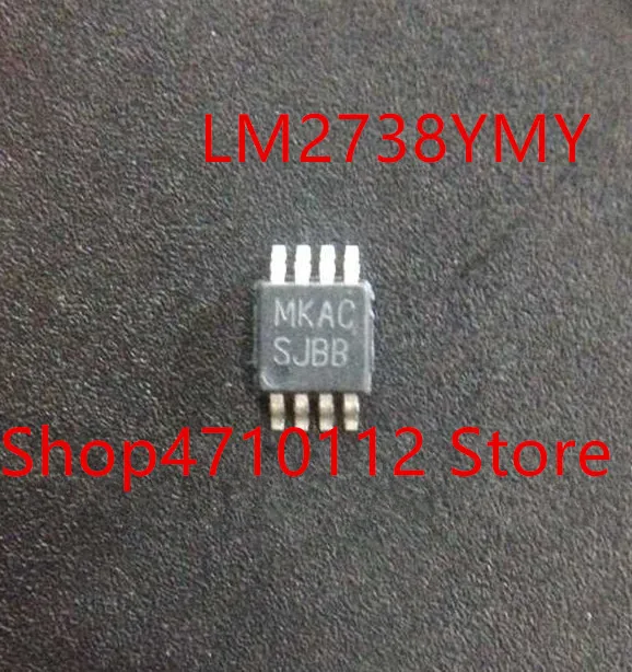 10PCS/LOT NEW LM2738YMYX LM2738YMY SJBB.LM2832YMYX LM2832YMY  SLCB MSOP-8