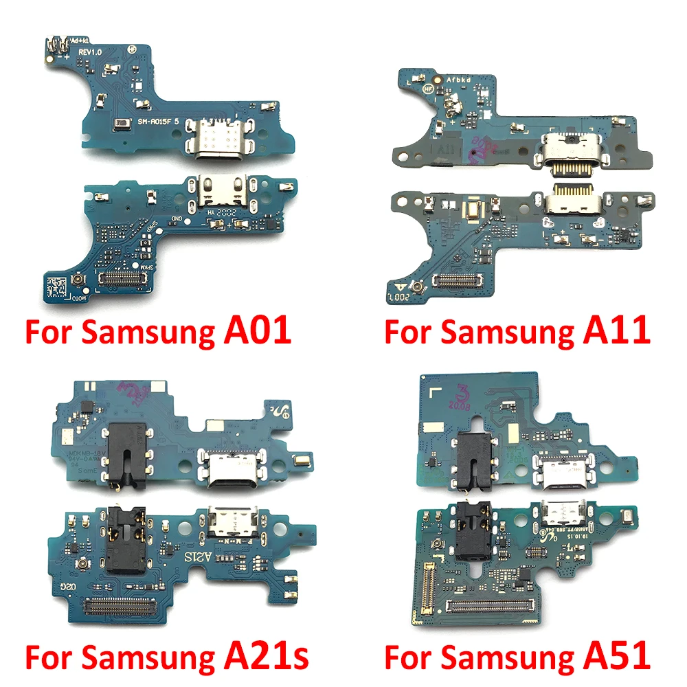 Tested USB Dock Charger Charging Port Board Cable For Samsung A12 A10S A20S A21S A30S A50S A70S A01 A11 A21 A31 A41 A51 A71 A750