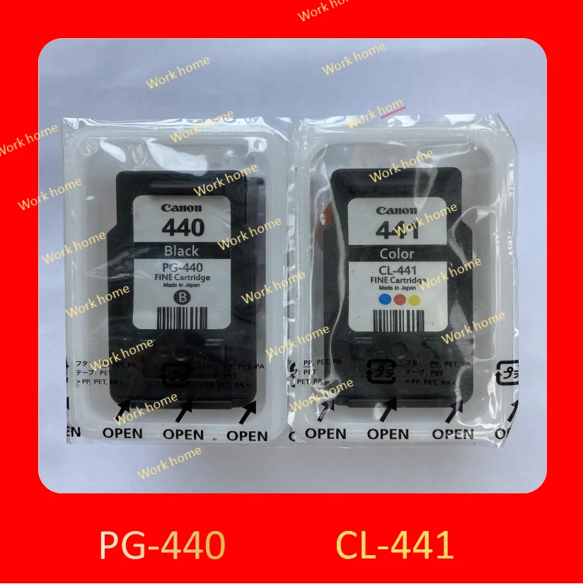 Canon PG 440 CL 441 Ink Cartridge for Printer MG 2140 2180 2240 3140 3240 3540 4240 4280 MX 394 474 534