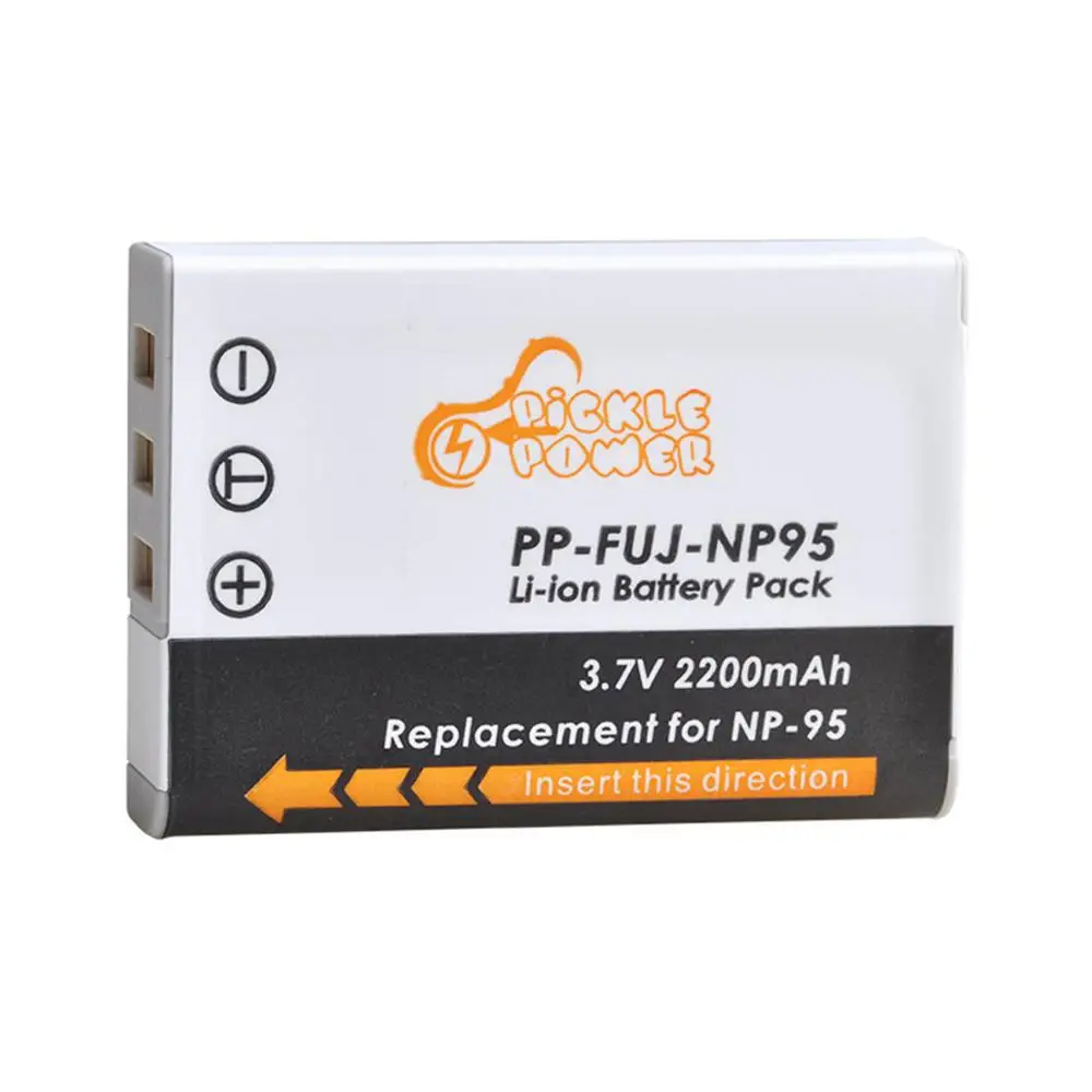 NP-95 NP95 Digital Batteries Camera Battery For Fujifilm Finepix F30, F31FD, Real 3D W1, X30, X100, X100T, X100LE, X100S, X-S1