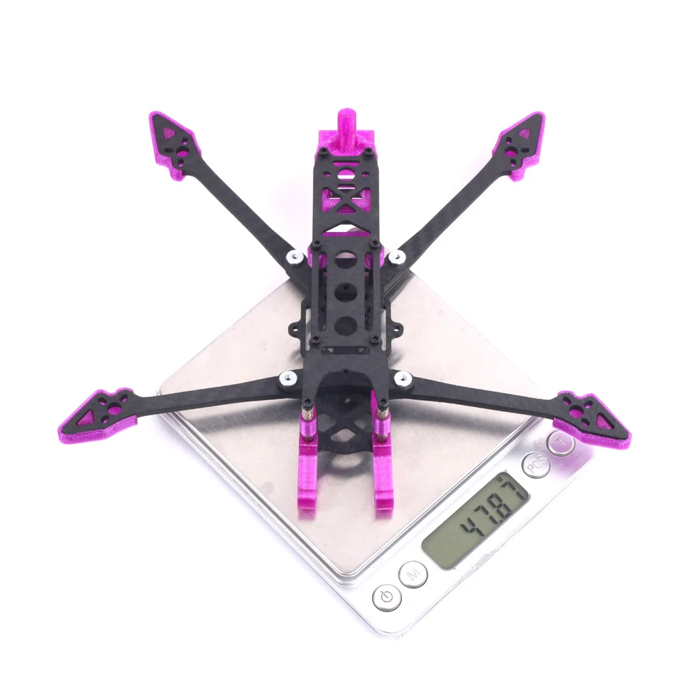 G-FORCE LR4 182mm 4inch Carbon Fiber Long Range Frame Kits Up To 30mins 4S Flight Time Fits 16mm 20mm 25.5mm FLY Stacks