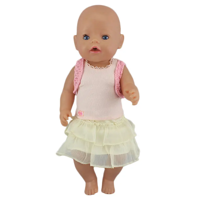 Nuovo Vestito di Usura Per 43 centimetri Baby Doll 17 pollici Reborn Baby Vestiti per le Bambole