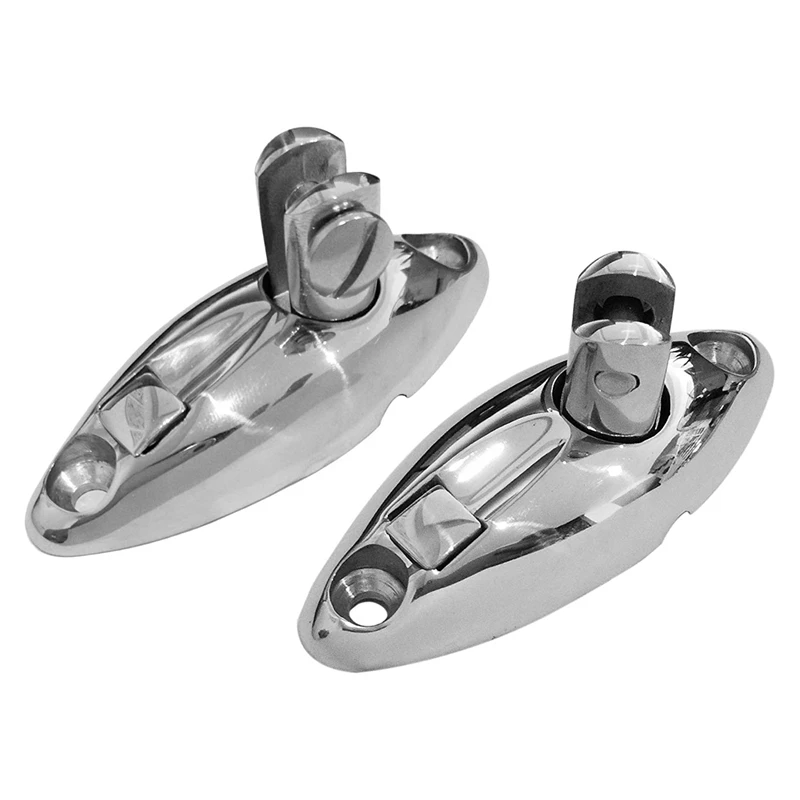 

Quick Release Bimini Top Swivel Hinge Deck Side Mount 316 Stainless Steel Top Swivel Hinge Deck Side Mount