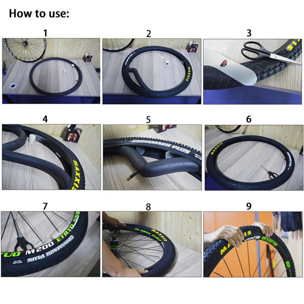 2PCS MTB Bicycle Bike Tire Liner Anti-Puncture Proof 26