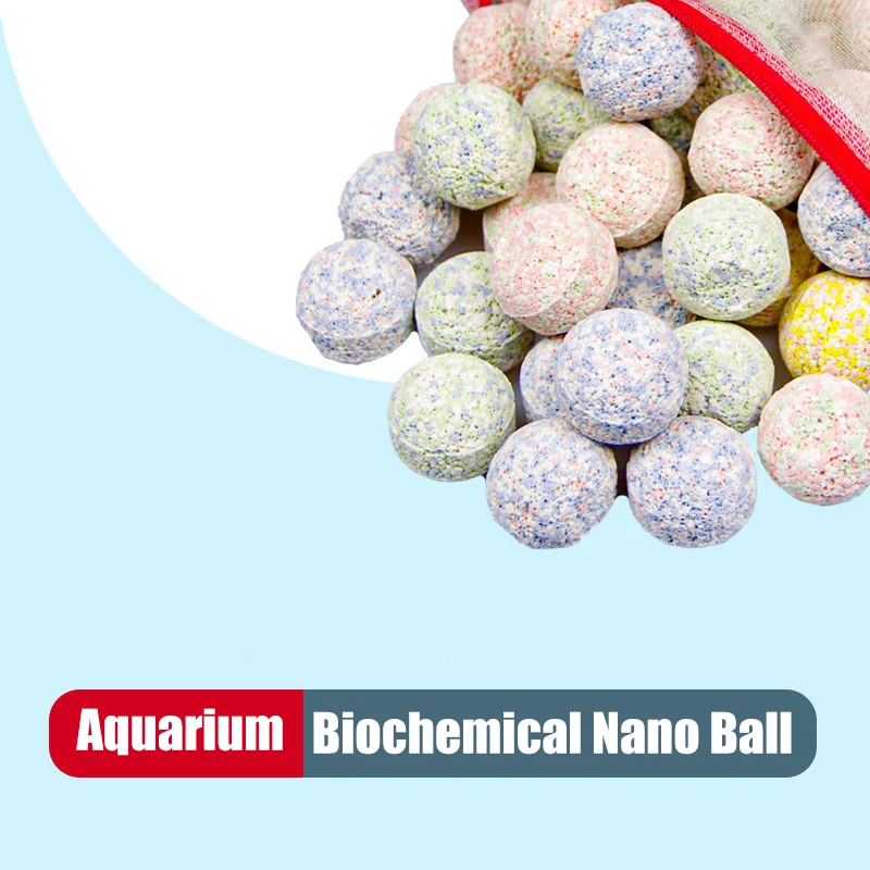 Aquarium Fish Tank Filter Material Biochemical Nano Brick Quartz Ball Nitrifying Bacteria House Water Purification