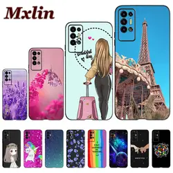 For Tecno Pova 2 Case Fashion Lavender Soft TPU Phone Cover Silicone Back Fundas For Tecno Pova 2 Case Pova2 2021 LE7 LD7 Bumper