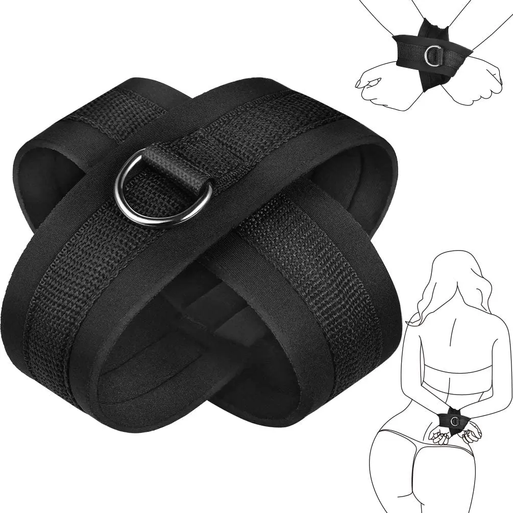 Handcuffs & Ankle Cuffs BDSM Bondage Restraint Fetish Slave Adult Games Erotic Sex Products Sex Toys For Women Couples Sex Shop