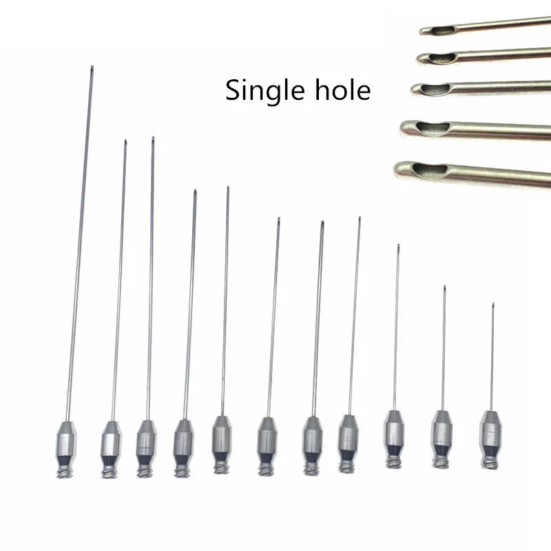 Liposuction Cannula Fat Aspiration Needles Single hole Facial Fat transfer cannula Fat transfer tool