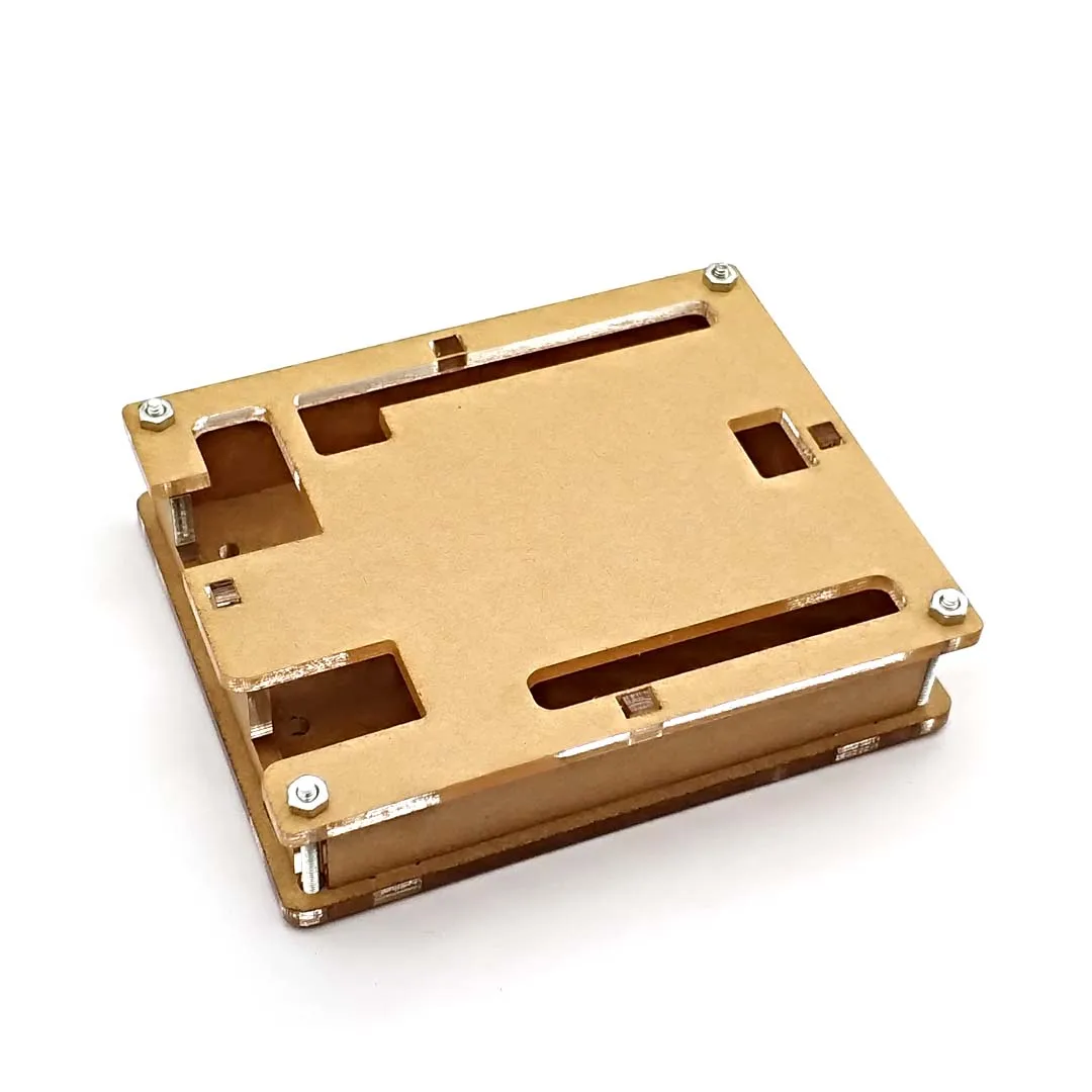 Uno R3 Case Enclosure กล่องอะคริลิคใสฝาครอบสําหรับ Arduino UNO R3 กรณี