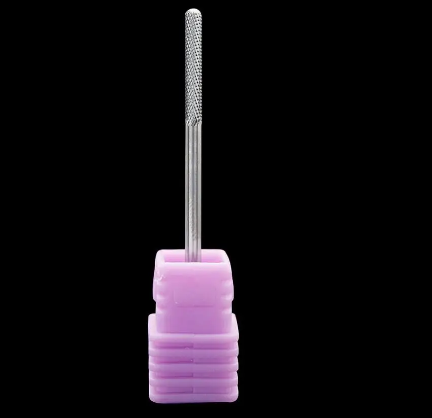 EasyNail~3/32 '' Tungsten steel Nail Drill Bit nail file Carbide Nozzle Gel remover Nail Cleaner Millings Bit 406502 image 6