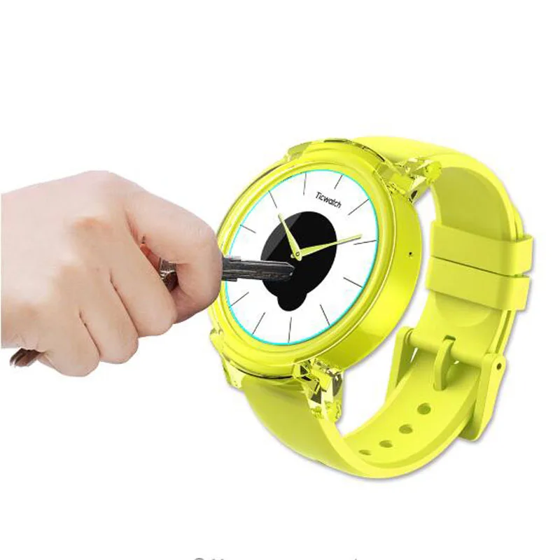 واقي للشاشة من تي بي يو ناعم طبقة رقيقة واقية لساعة Ticwatch 2/S/E/Pro 3 Ultra/X/4G 2020/C2 Plus/E3/E2/S2 GTX GTA GTK GTW