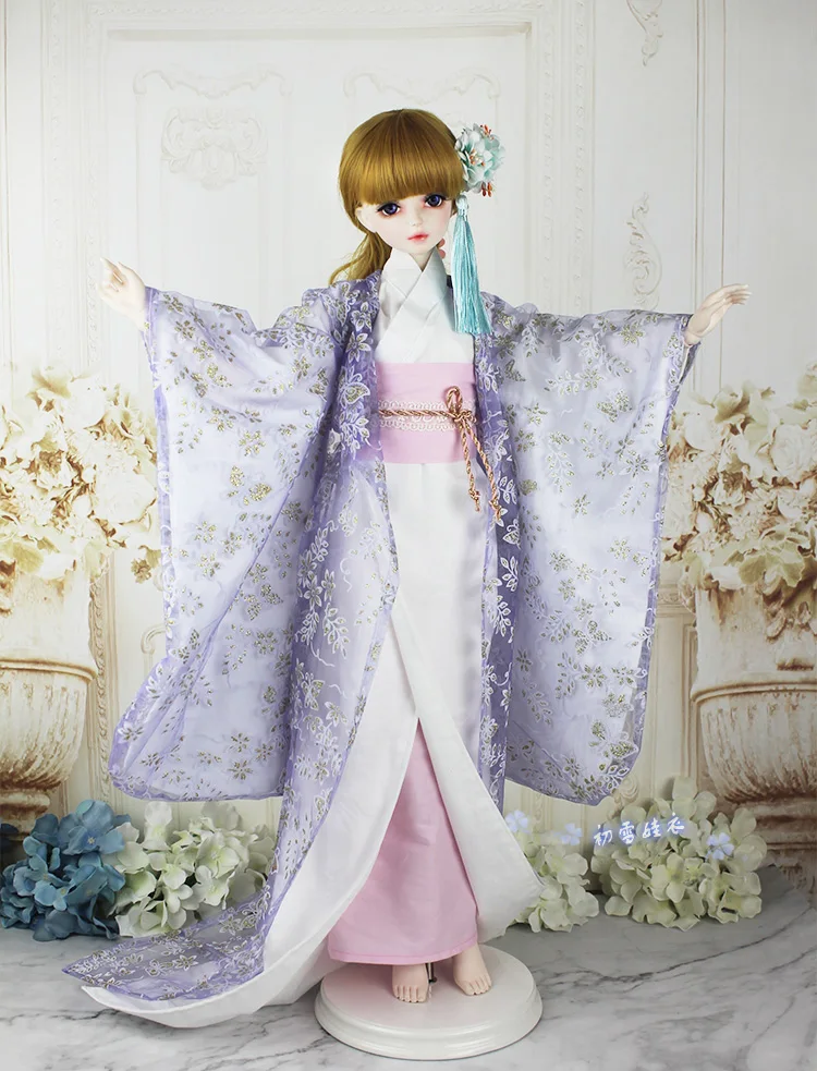 1/4 1/3 BJD Accessories doll clothing  Japanese kimono yukata for BJD/SD MSD SD13,not include doll, shoes,wig and other E2490