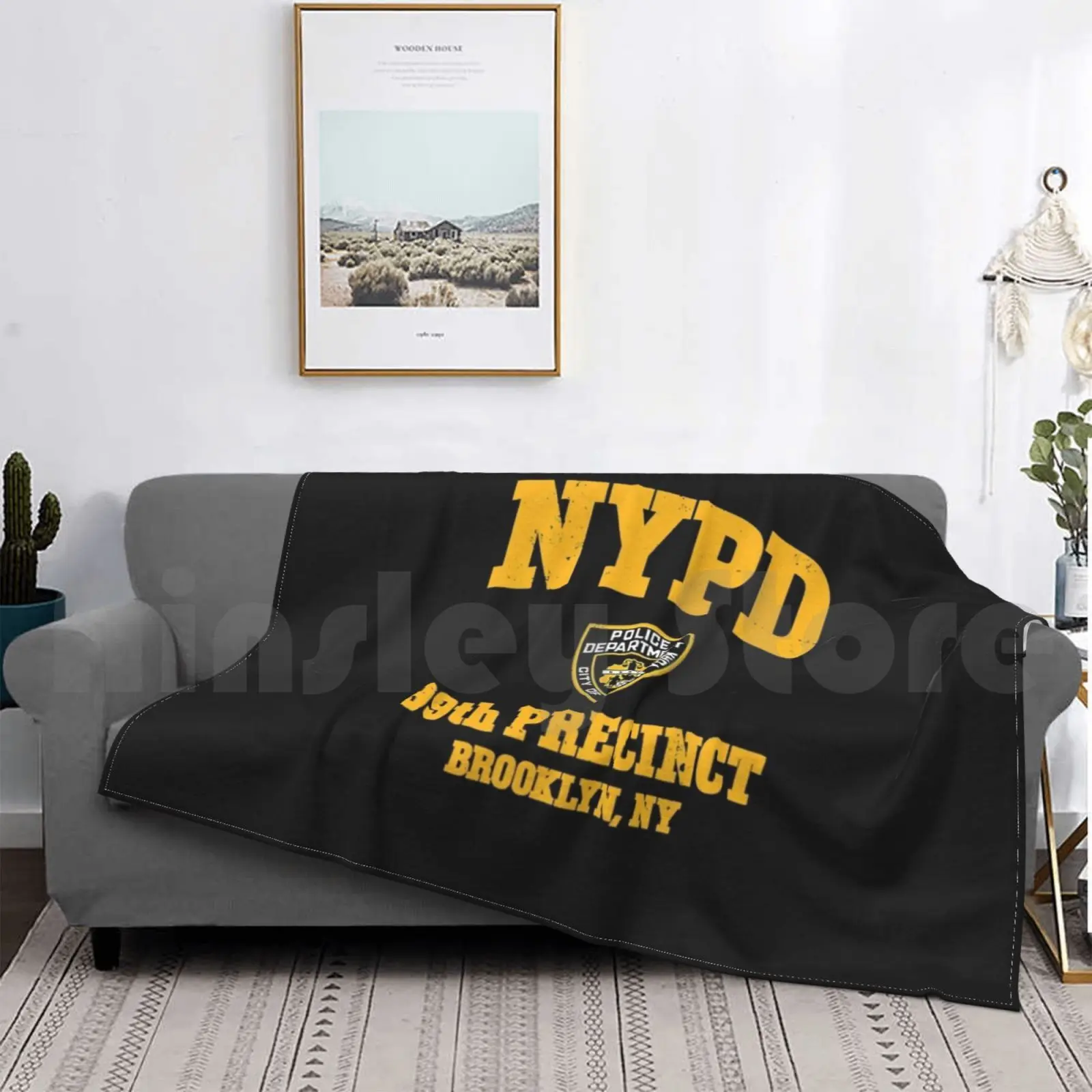 99th Precinct-Ny بطانية الموضة المخصصة تسعة تسعة آندي سامبرج B99 بويل 99 كابتن هولت جيك بيرالتا الشرطة سانتياغو
