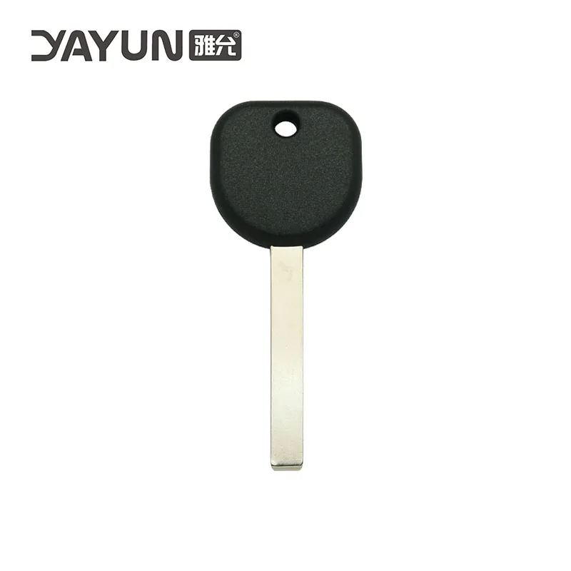 YAYUN ForChevroletGMC Uncut B140-PT Key blank blade Engraved'Circle +' Chip ID: Philip ID46 GM EXT (7936AA)  Transponder Car Key