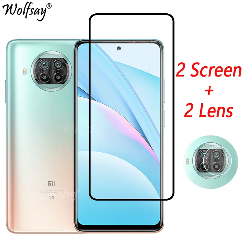 Full Cover Tempered Glass For Xiaomi Mi 10T Lite 5G Screen Protector For Xiaomi Mi 10T 11 Lite Camera Glass Mi 10T Lite 5G Glass