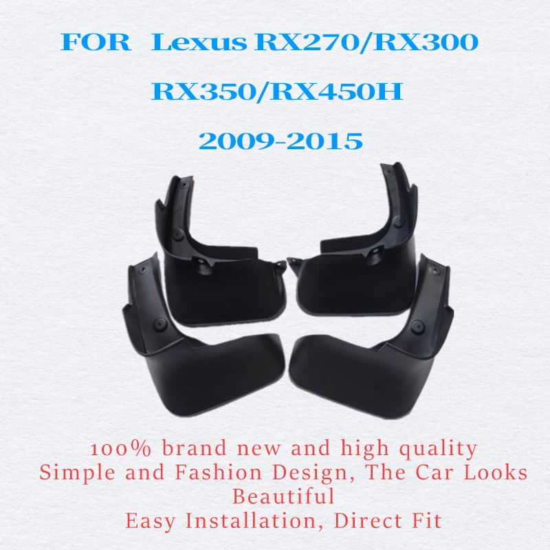 FOR Lexus RX270 RX350 RX300 RX450H Mudguards Fender Mud Flap Guard Splash Mudguard Fenders car accessories auto styline 4pcs