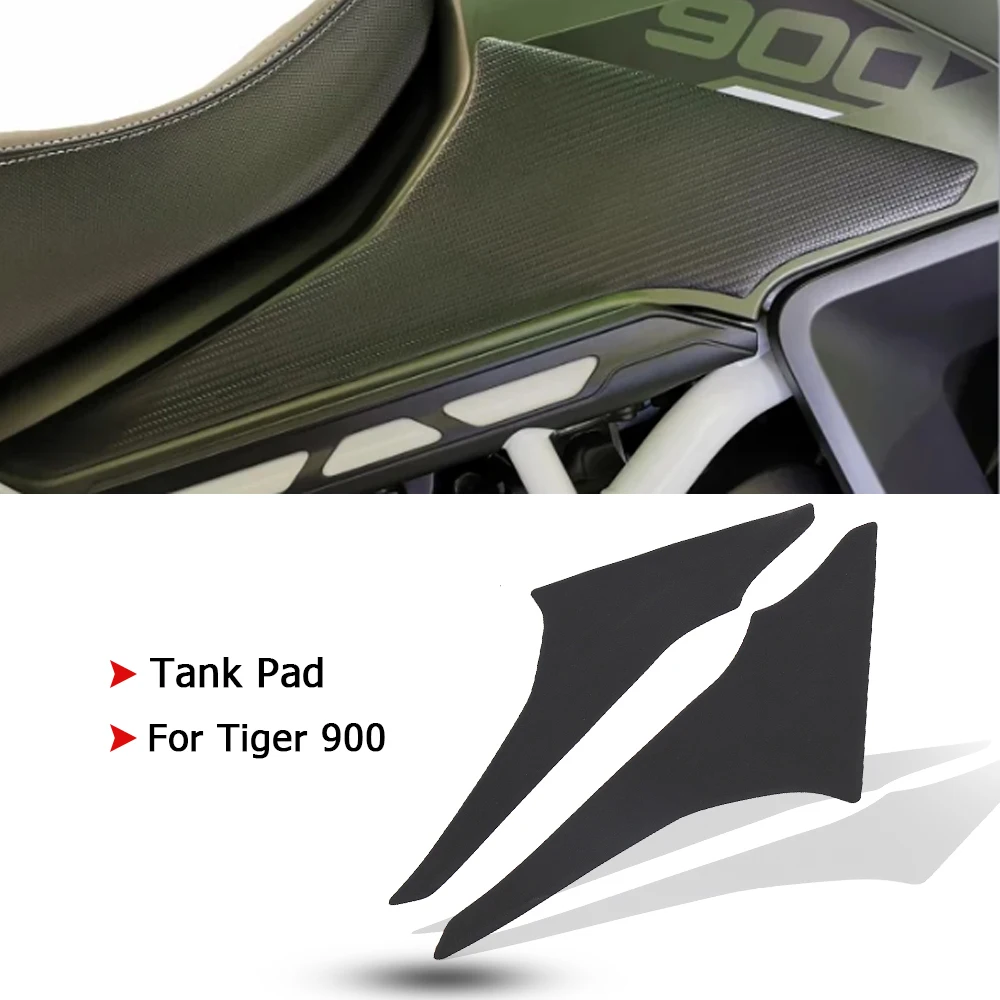 

NEW Tank Knee Pads Set Motorcycle Grip Anti Slip Fuel Tank Protection Stickers Kit For Tiger 900 For TIGER 900