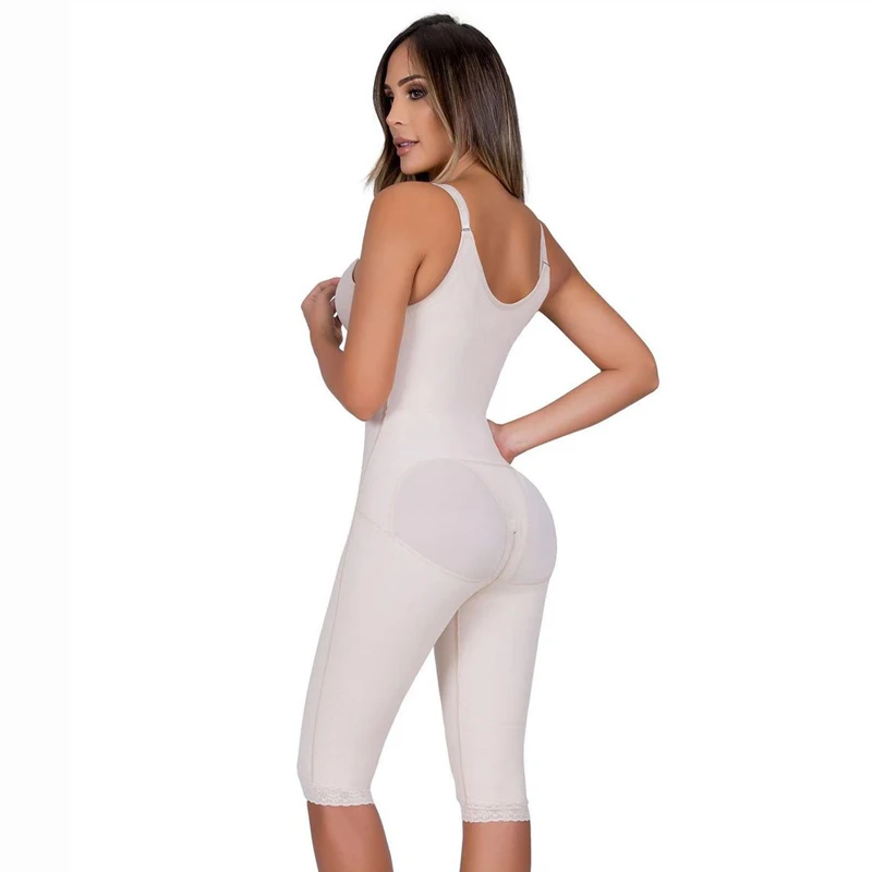 Sling High Back Middle Zipper Shapewear Women Bodysuit PostpartumTummy Control Shapewear Fajas Reductoras Y Modeladoras Mujer