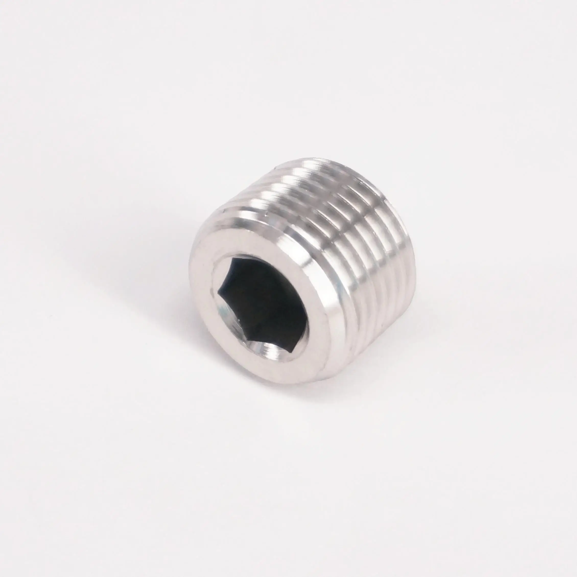 1/2 "Npt Mannelijke SS304 Rvs Verzonken End Plug Interne Hex Hoofd Socket Pijp Montage